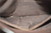Authentic BURBERRY Vintage Nova Check Canvas Leather Hand Bag Beige Brown 8827D
