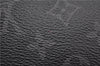 Auth Louis Vuitton Monogram Eclipse Pochette Discovery M62291 Clutch Bag 8827F