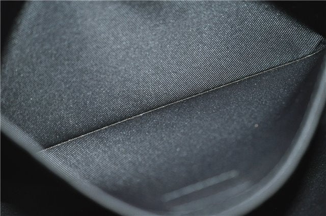 Auth Louis Vuitton Monogram Eclipse Pochette Discovery M62291 Clutch Bag 8827F