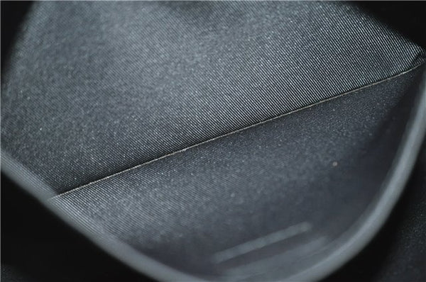 Auth Louis Vuitton Monogram Eclipse Pochette Discovery M62291 Clutch Bag 8827F