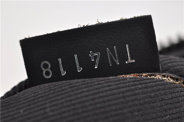 Auth Louis Vuitton Monogram Eclipse Pochette Discovery M62291 Clutch Bag 8827F