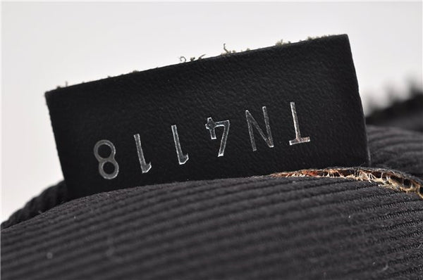 Auth Louis Vuitton Monogram Eclipse Pochette Discovery M62291 Clutch Bag 8827F