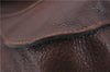 Authentic Chloe Marcie Large Shoulder Hand Bag Leather Brown 8828D