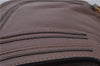 Authentic Chloe Marcie Large Shoulder Hand Bag Leather Brown 8828D