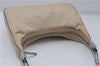 Authentic GUCCI Shoulder Hand Bag GG Canvas Leather 01233 Beige 8830D