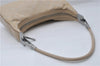Authentic GUCCI Shoulder Hand Bag GG Canvas Leather 01233 Beige 8830D