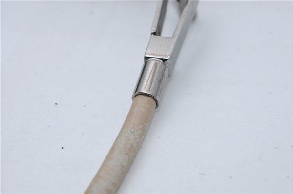 Authentic GUCCI Shoulder Hand Bag GG Canvas Leather 01233 Beige 8830D