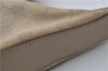 Authentic GUCCI Shoulder Hand Bag GG Canvas Leather 01233 Beige 8830D
