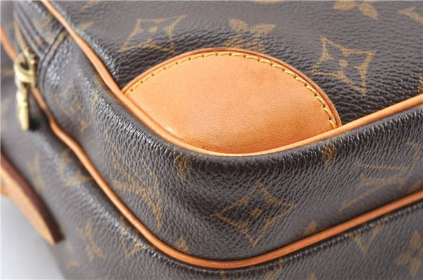 Authentic Louis Vuitton Monogram Nile Shoulder Cross Body Bag M45244 LV 8830F