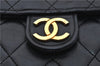 Authentic CHANEL Lamb Skin Matelasse Chain Shoulder Bag Purse Black Junk 8831D