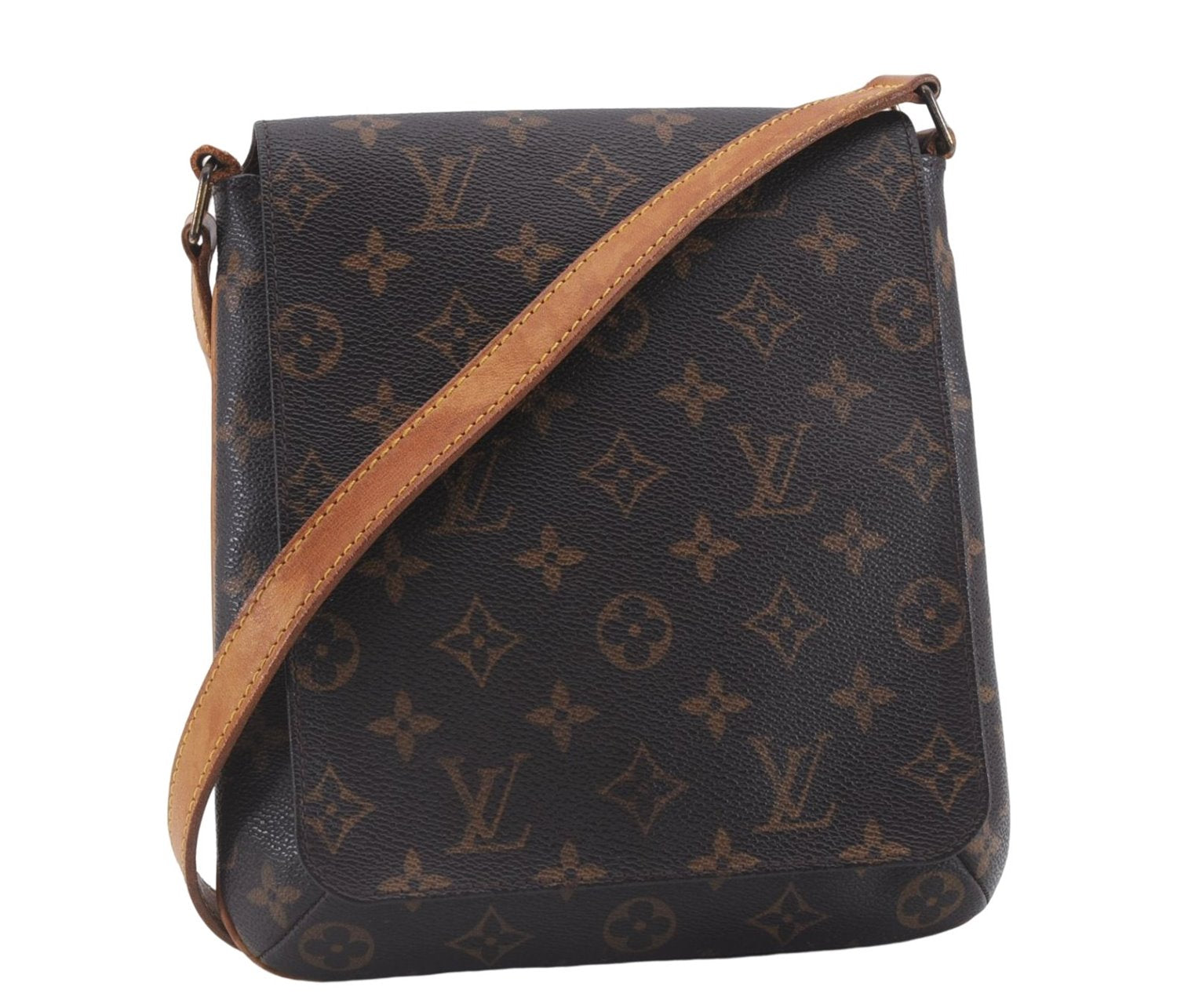 Louis Vuitton Monogram Musette Salsa Long Shoulder Cross Bag M51387 LV 8832D