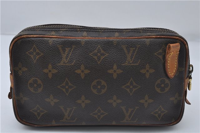 Louis Vuitton Monogram Marly Bandouliere Shoulder Cross Bag M51828 LV Junk 8833D