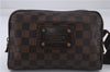 Auth Louis Vuitton Damier Bum Bag Brooklyn Waist Cross Body Bag N41101 LV 8834D