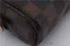 Auth Louis Vuitton Damier Bum Bag Brooklyn Waist Cross Body Bag N41101 LV 8834D