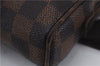 Auth Louis Vuitton Damier Bum Bag Brooklyn Waist Cross Body Bag N41101 LV 8834D