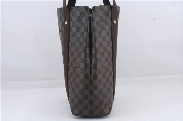 Authentic Louis Vuitton Damier Cabas Beaubourg Shoulder Tote Bag N52006 LV 8835D
