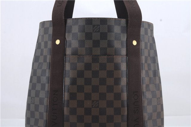 Authentic Louis Vuitton Damier Cabas Beaubourg Shoulder Tote Bag N52006 LV 8835D
