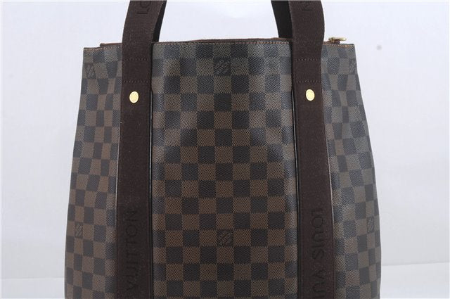Authentic Louis Vuitton Damier Cabas Beaubourg Shoulder Tote Bag N52006 LV 8835D