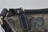Authentic GUCCI GG Crystal Shoulder Cross Body Bag PVC Leather 278301 Navy 8836E