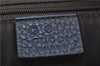 Authentic GUCCI GG Crystal Shoulder Cross Body Bag PVC Leather 278301 Navy 8836E