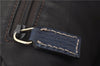 Authentic GUCCI GG Crystal Shoulder Cross Body Bag PVC Leather 278301 Navy 8836E