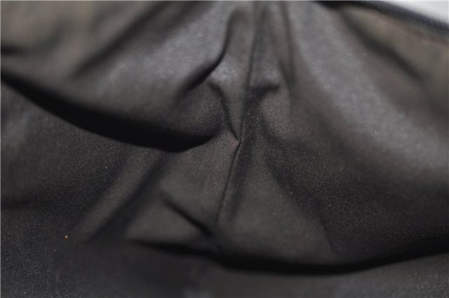 Authentic GUCCI GG Crystal Shoulder Cross Body Bag PVC Leather 278301 Navy 8836E