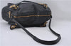 Authentic Chloe Paraty 2Way Shoulder Hand Bag Leather Black 8837D