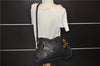 Authentic Chloe Paraty 2Way Shoulder Hand Bag Leather Black 8837D