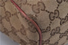 Authentic GUCCI Sukey Shoulder Tote Bag GG Canvas Leather 211944 Brown 8837F