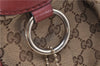 Authentic GUCCI Sukey Shoulder Tote Bag GG Canvas Leather 211944 Brown 8837F