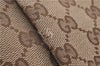 Authentic GUCCI Sukey Shoulder Tote Bag GG Canvas Leather 211944 Brown 8837F