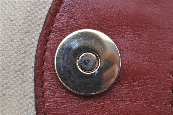 Authentic GUCCI Sukey Shoulder Tote Bag GG Canvas Leather 211944 Brown 8837F