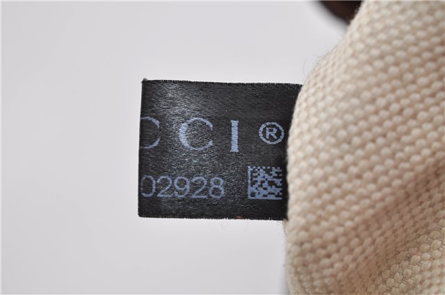 Authentic GUCCI Sukey Shoulder Tote Bag GG Canvas Leather 211944 Brown 8837F