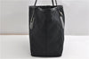 Authentic GUCCI Shoulder Tote Bag GG Canvas Enamel 211976 Black 8841F