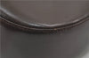 Authentic GUCCI Interlocking G Shoulder Bag Purse Leather Brown 8843D