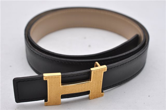 Authentic HERMES Mini Constance Leather Belt Size 70cm 27.6