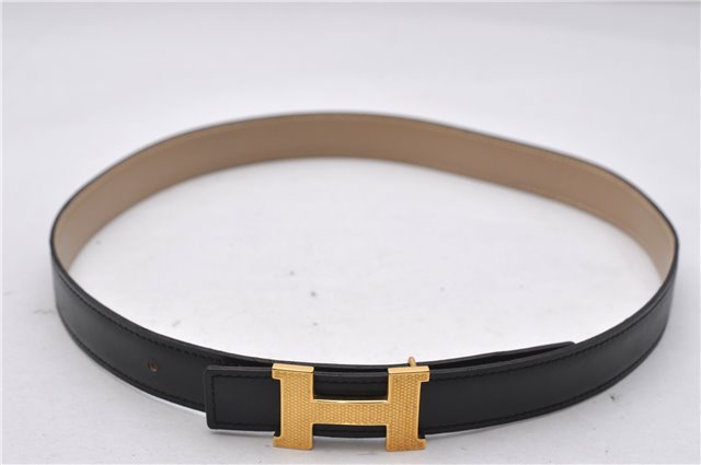 Authentic HERMES Mini Constance Leather Belt Size 70cm 27.6