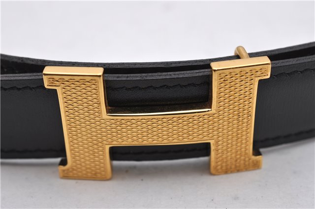 Authentic HERMES Mini Constance Leather Belt Size 70cm 27.6