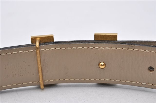 Authentic HERMES Mini Constance Leather Belt Size 70cm 27.6