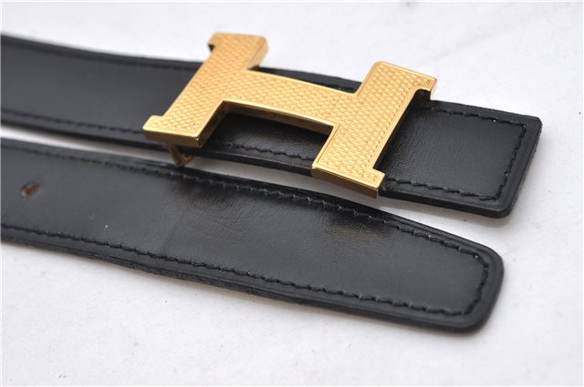 Authentic HERMES Mini Constance Leather Belt Size 70cm 27.6