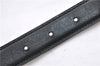 Authentic HERMES Mini Constance Leather Belt Size 70cm 27.6" Black Beige 8843E