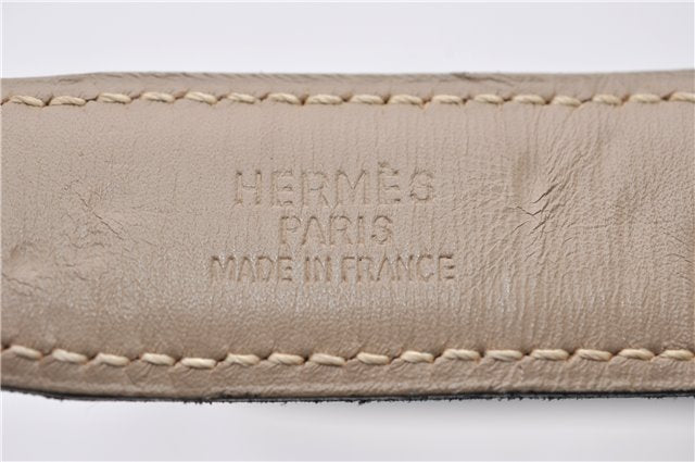 Authentic HERMES Mini Constance Leather Belt Size 70cm 27.6