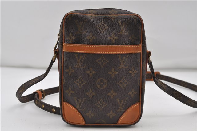 Authentic Louis Vuitton Monogram Danube Shoulder Cross Body Bag M45266 LV 8844D