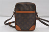 Authentic Louis Vuitton Monogram Danube Shoulder Cross Body Bag M45266 LV 8844D