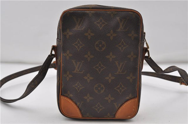 Authentic Louis Vuitton Monogram Danube Shoulder Cross Body Bag M45266 LV 8844D