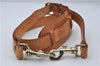 Authentic Louis Vuitton Leather Shoulder Strap Beige 36.6-41.3" Old Model 8845D