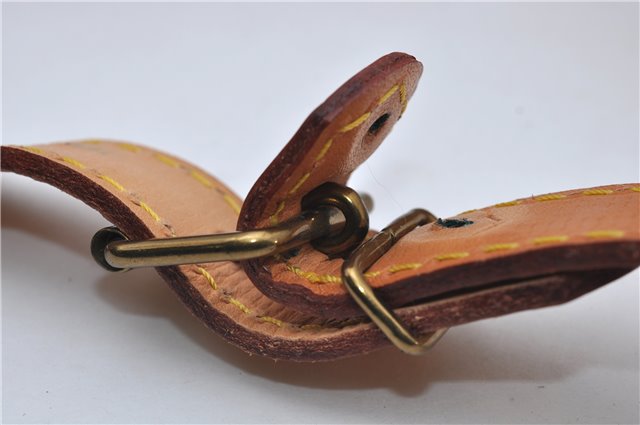 Authentic Louis Vuitton Leather Shoulder Strap Beige 36.6-41.3