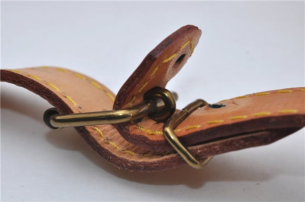 Authentic Louis Vuitton Leather Shoulder Strap Beige 36.6-41.3" Old Model 8845D