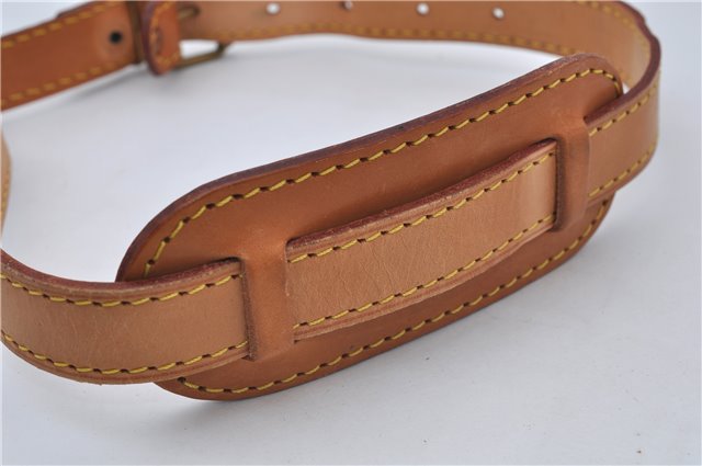 Authentic Louis Vuitton Leather Shoulder Strap Beige 36.6-41.3