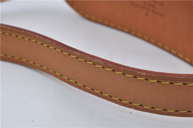 Authentic Louis Vuitton Leather Shoulder Strap Beige 36.6-41.3